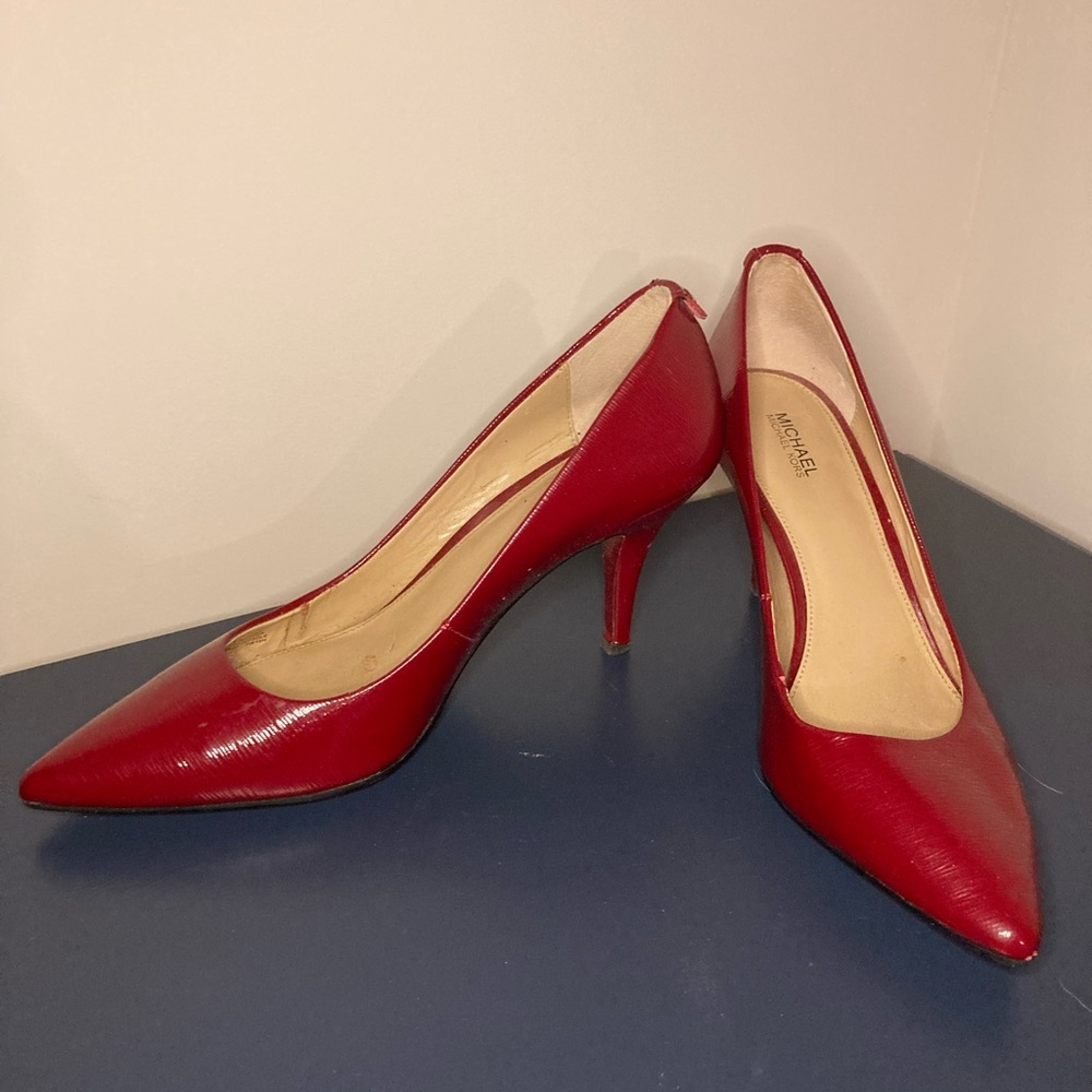 Michael Kors Red Pumps